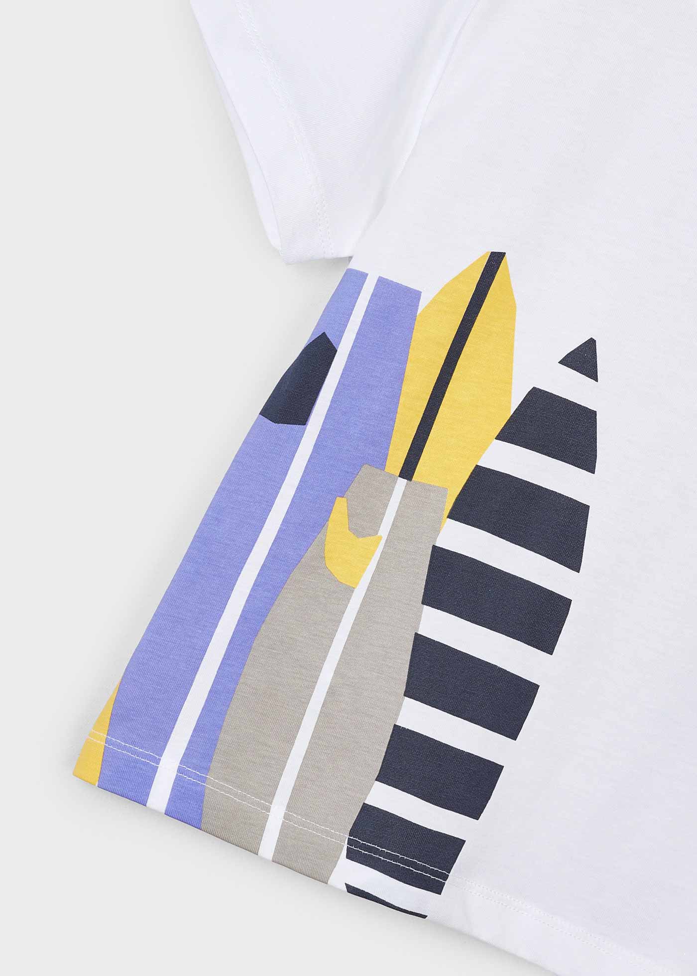 Conjunto de surf de duas peças Better Cotton para meninos, cor menta.