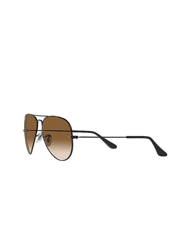 RAY BAN Sonnenbrille AVIATOR schwarz