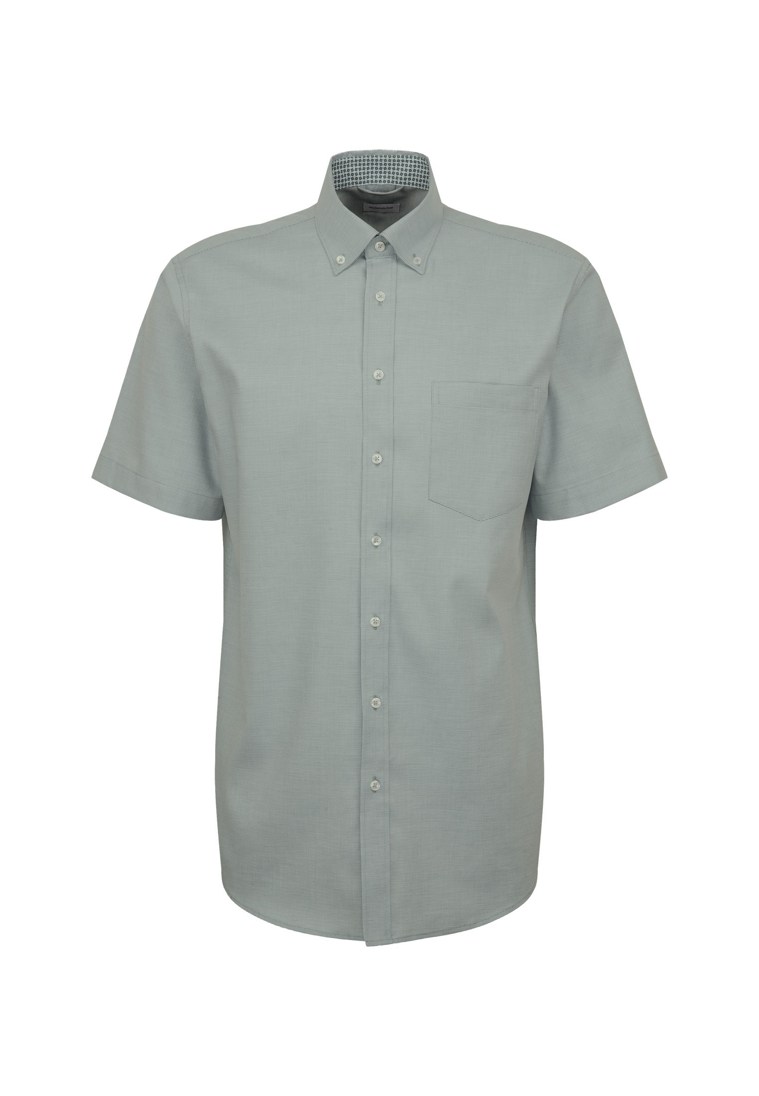 seidensticker Businesshemd »Regular«, Regular 1/2 Button-Down-Kragen Struktur