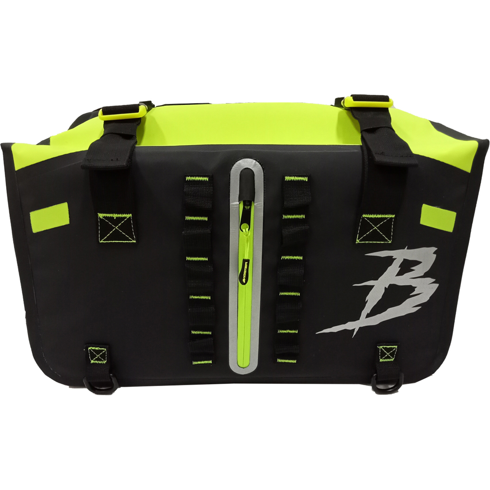 Bagster - Sacoches cavalières Hawk Noir / Jaune fluo