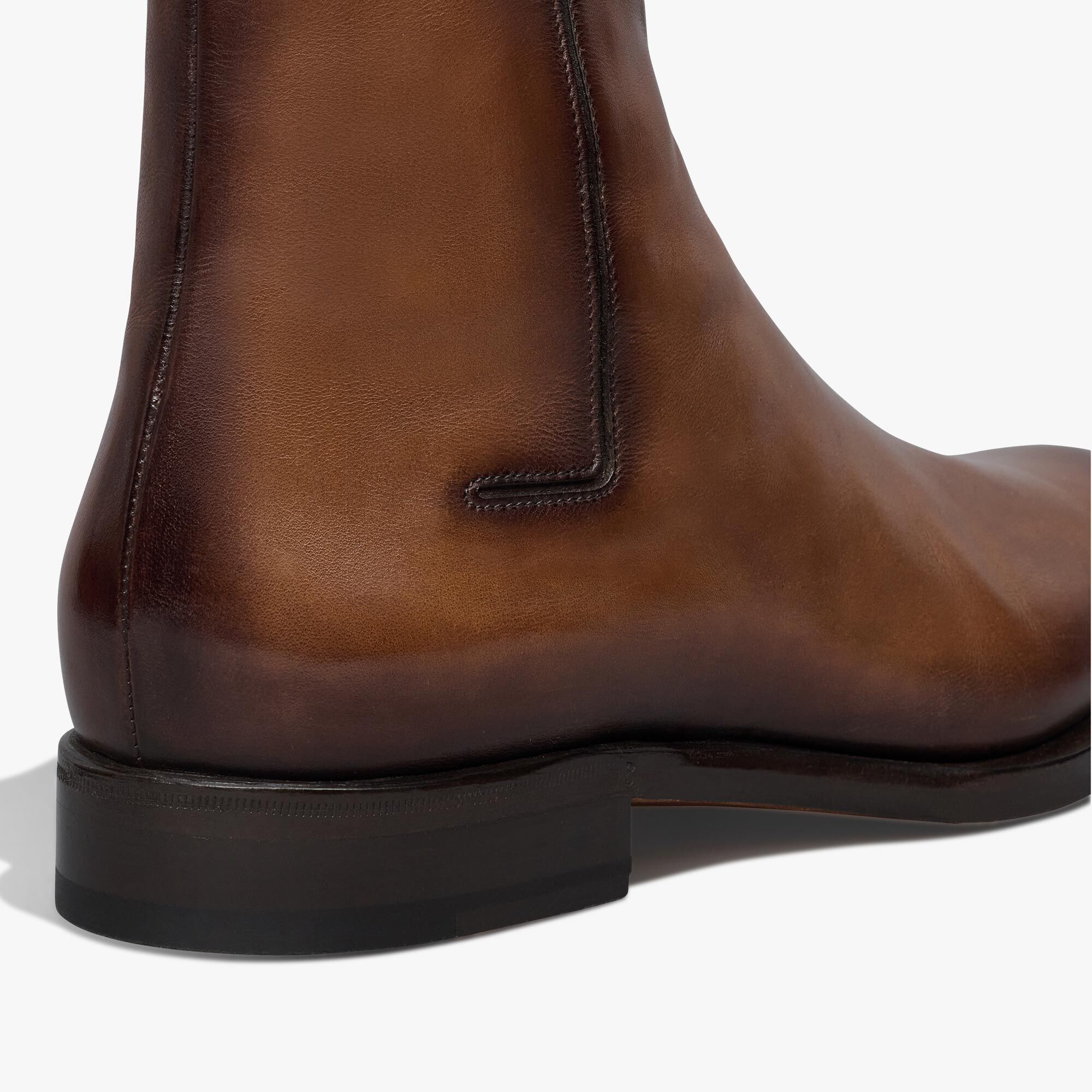 Bottine Equilibre En Cuir