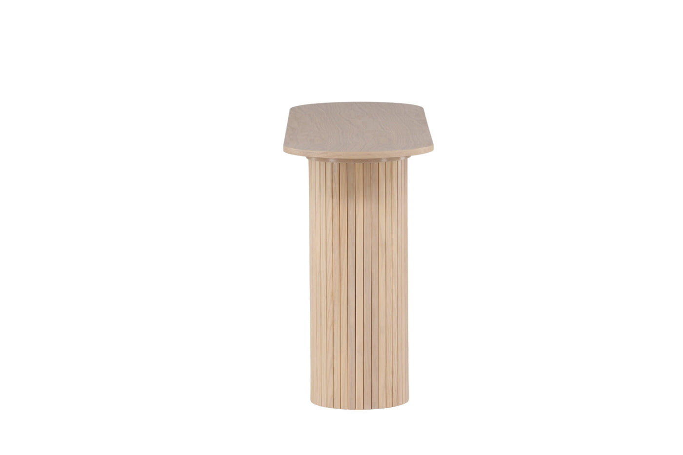 FjÃ´rd - Sidetable Beige 130cm - Fineer - Bianca
