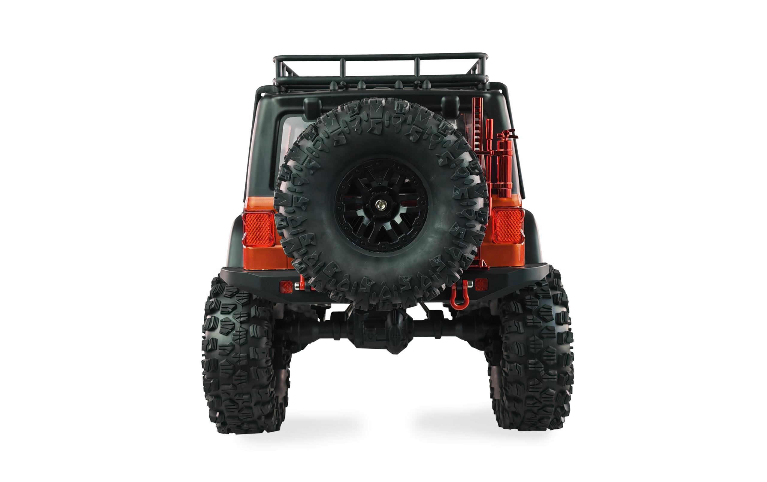 Scale Crawler AMXRock CT10 Crosstrail Orange, ARTR, 1:10<br>Rock Crawler mit Portalachsen, 2-Gang Getriebe und Differentialsperren
