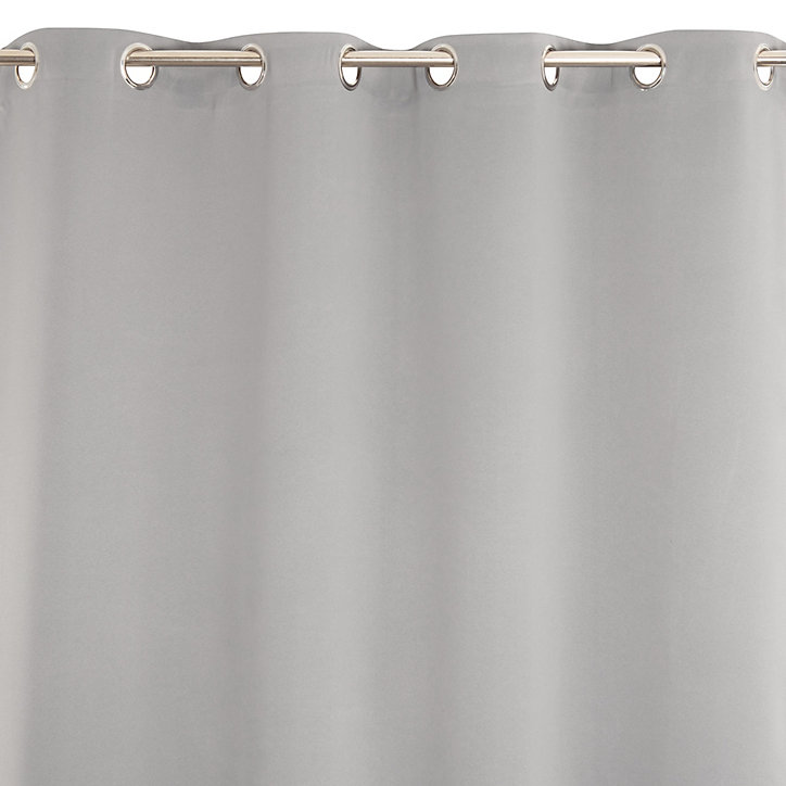 Rideau occultant Sky L.240 x L.135 cm gris JBY Creation