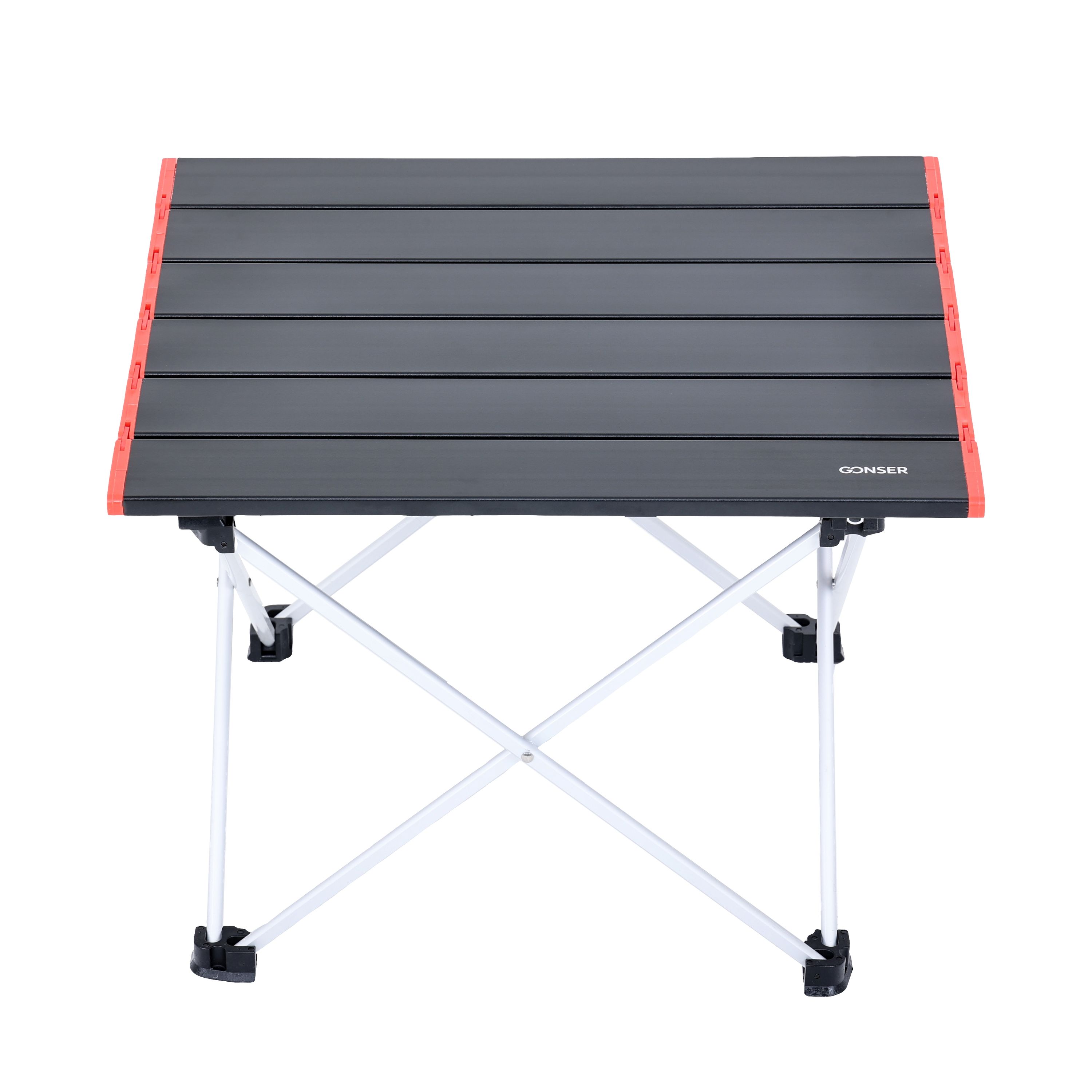 Campingtisch klappbar 40 x 34 cm schwarz