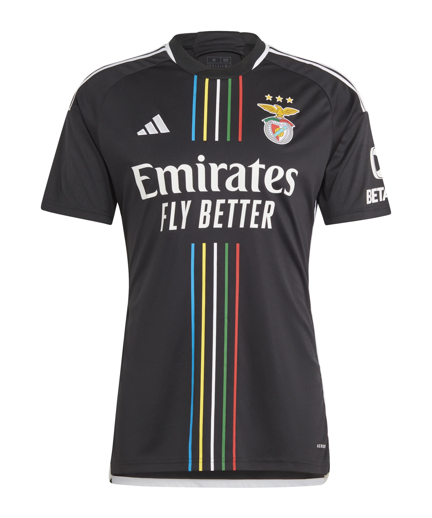 adidas Benfica Lissabon Trikot Away 2023/2024 Schwarz