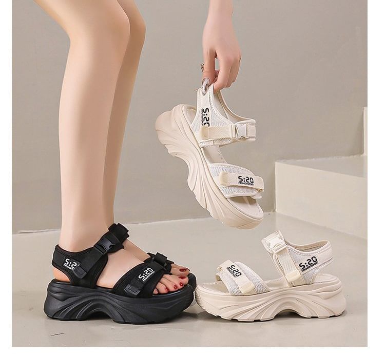 Asterisk - Platform Mesh Sandalen