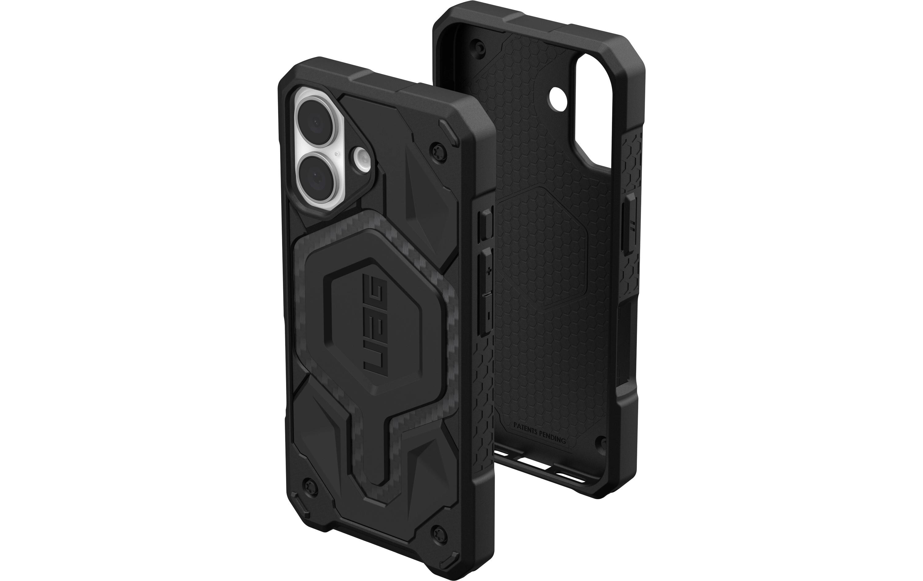Back Cover Monarch Pro iPhone 16 Carbon FiberSchutzhülle für das Apple iPhone 16