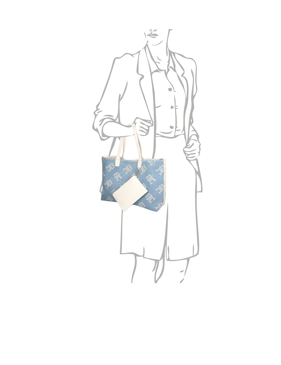 ICONIC TOMMY TOTE DENIM