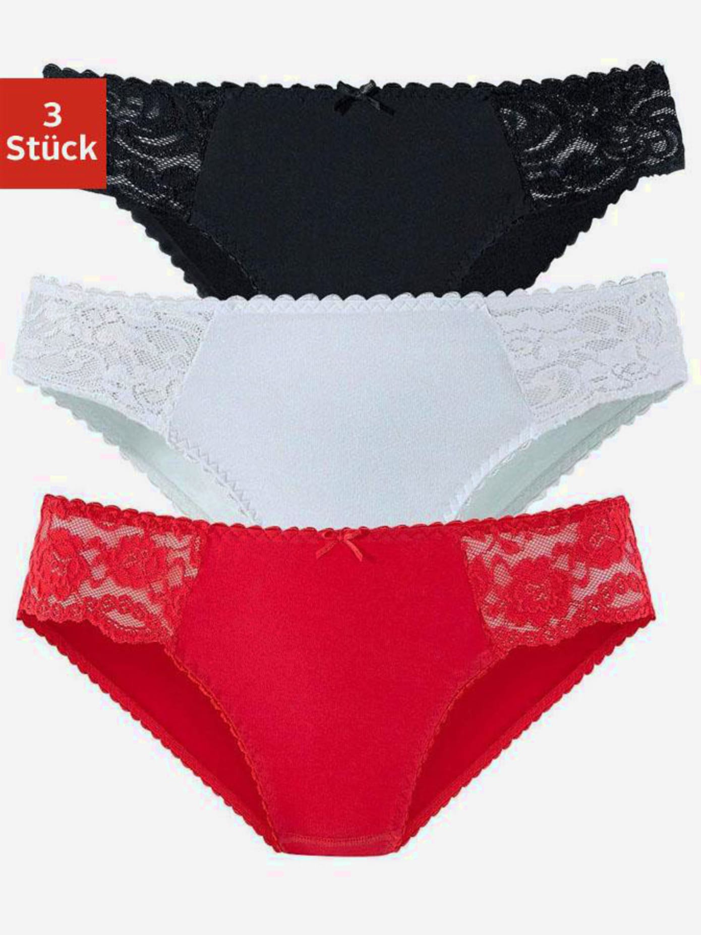 Slips jazz lot de 3 panties