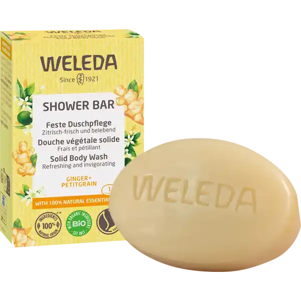 Shower Bar Feste Duschpflege Ginger + Petitgrain