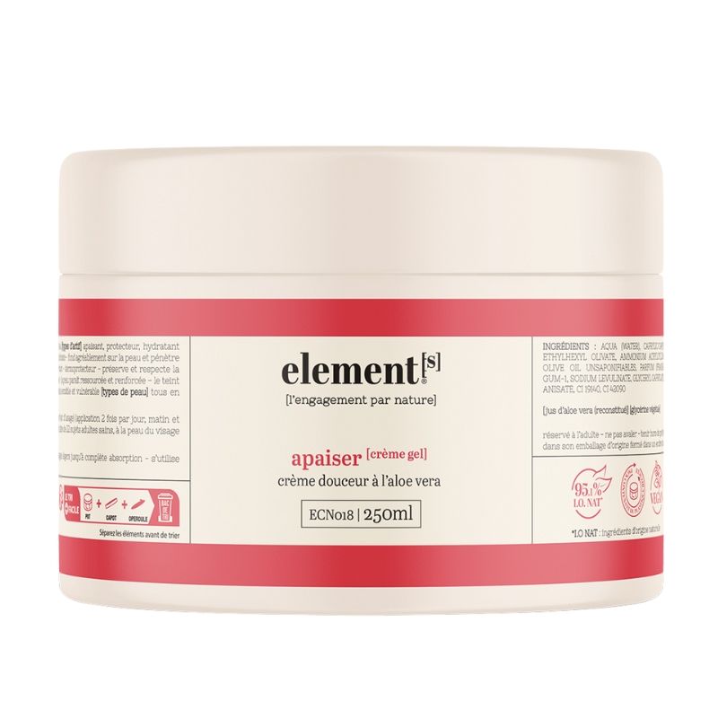 Crème douceur Apaiser [Crème Gel] Element[s] 250ml