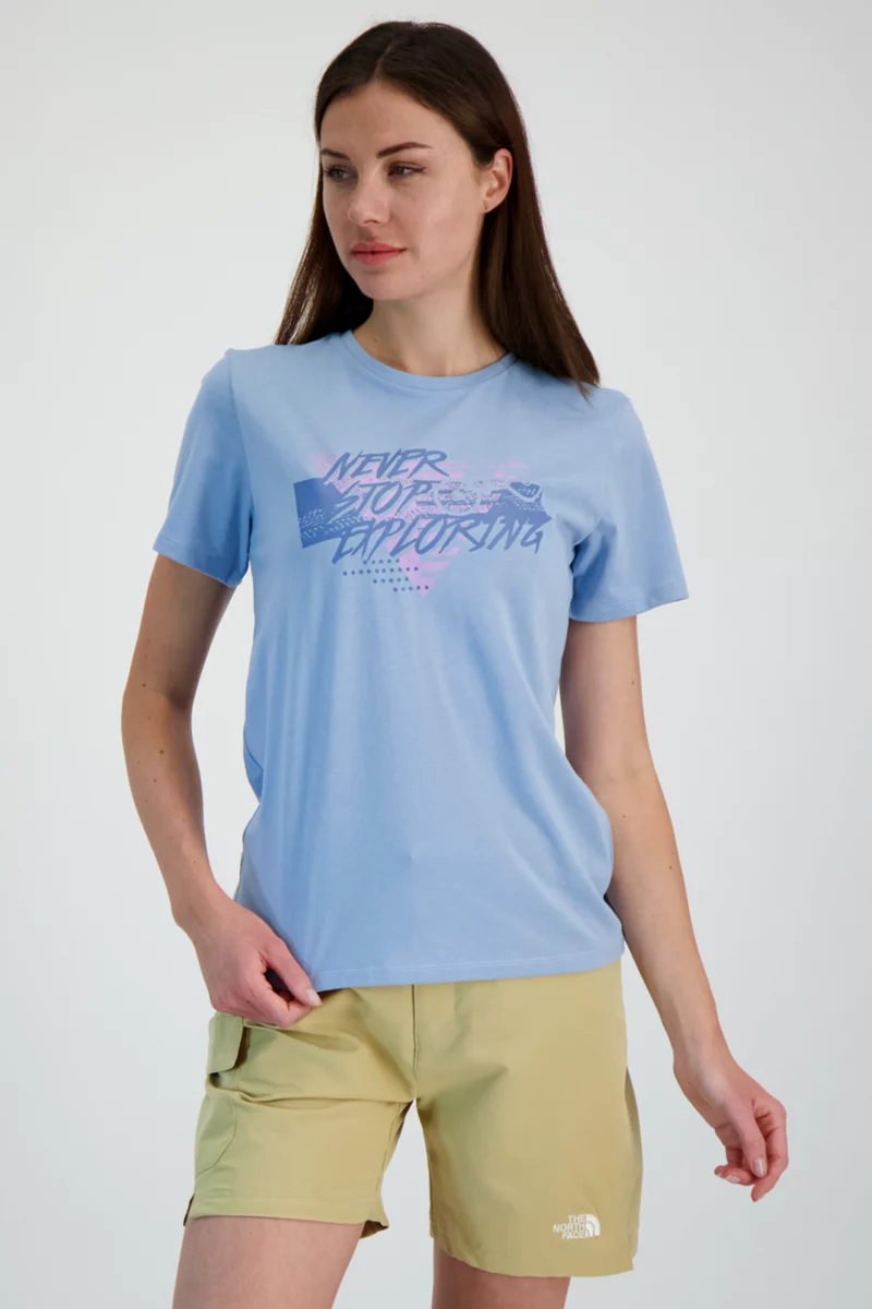 The North Face Foundation Traces Graphic Damen T-Shirt