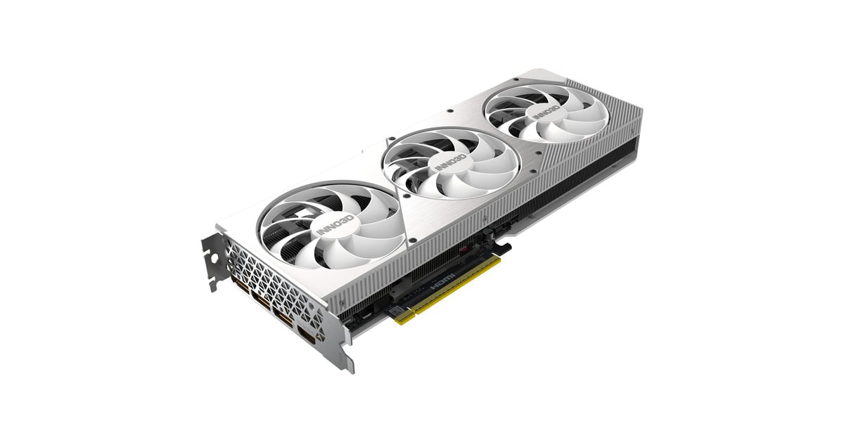 INNO3DGeForce RTX 5080 X3 OC WHITE grafische kaart  (Wit, DLSS 4, 3x DisplayPort, 1x HDMI 2.1, Tweedekans)