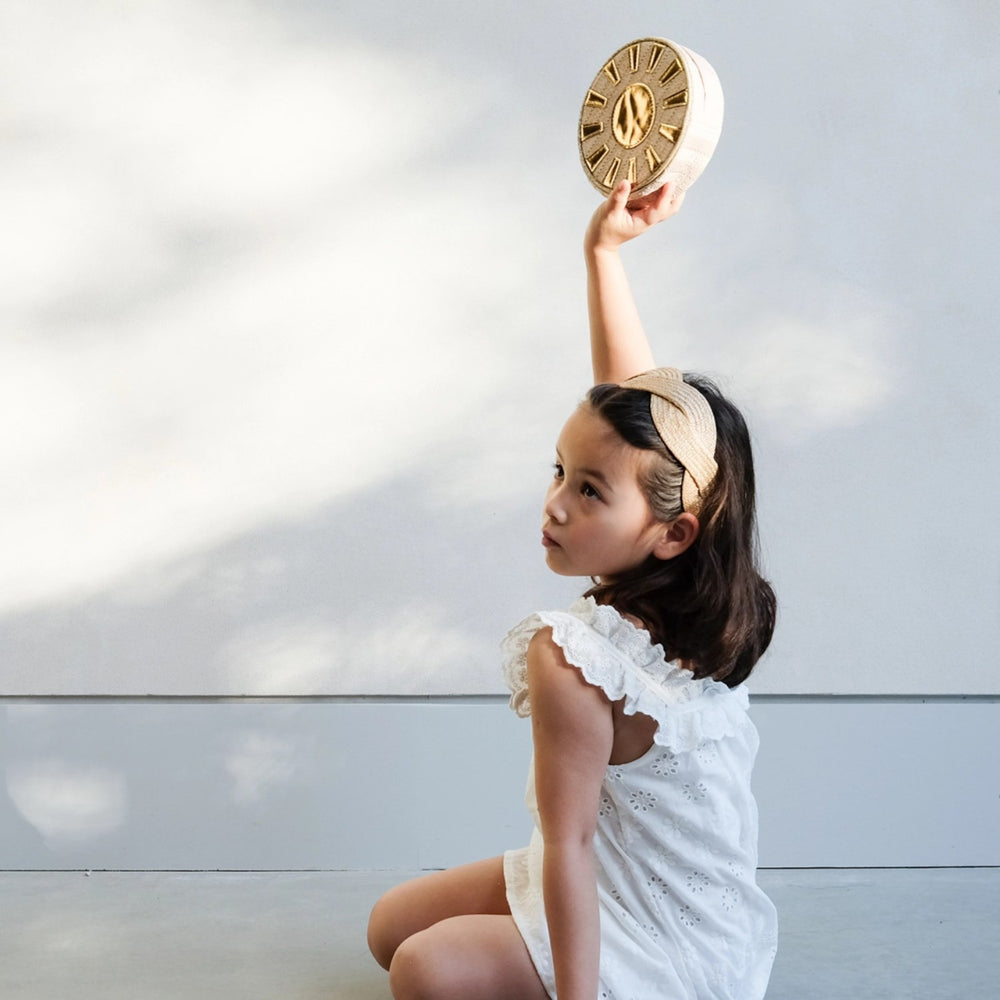 Køb Mimi & Lula Hårbøjle - Raffia Wide Twist Amalfi