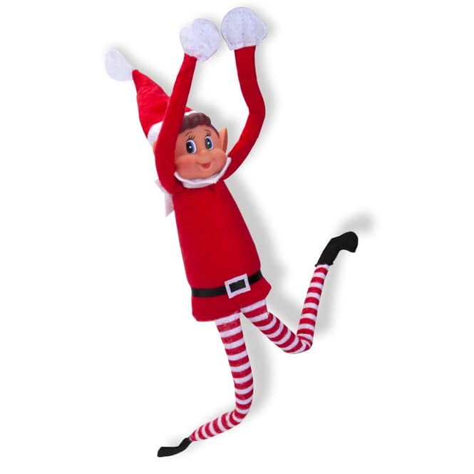 Frecher Weihnachtself