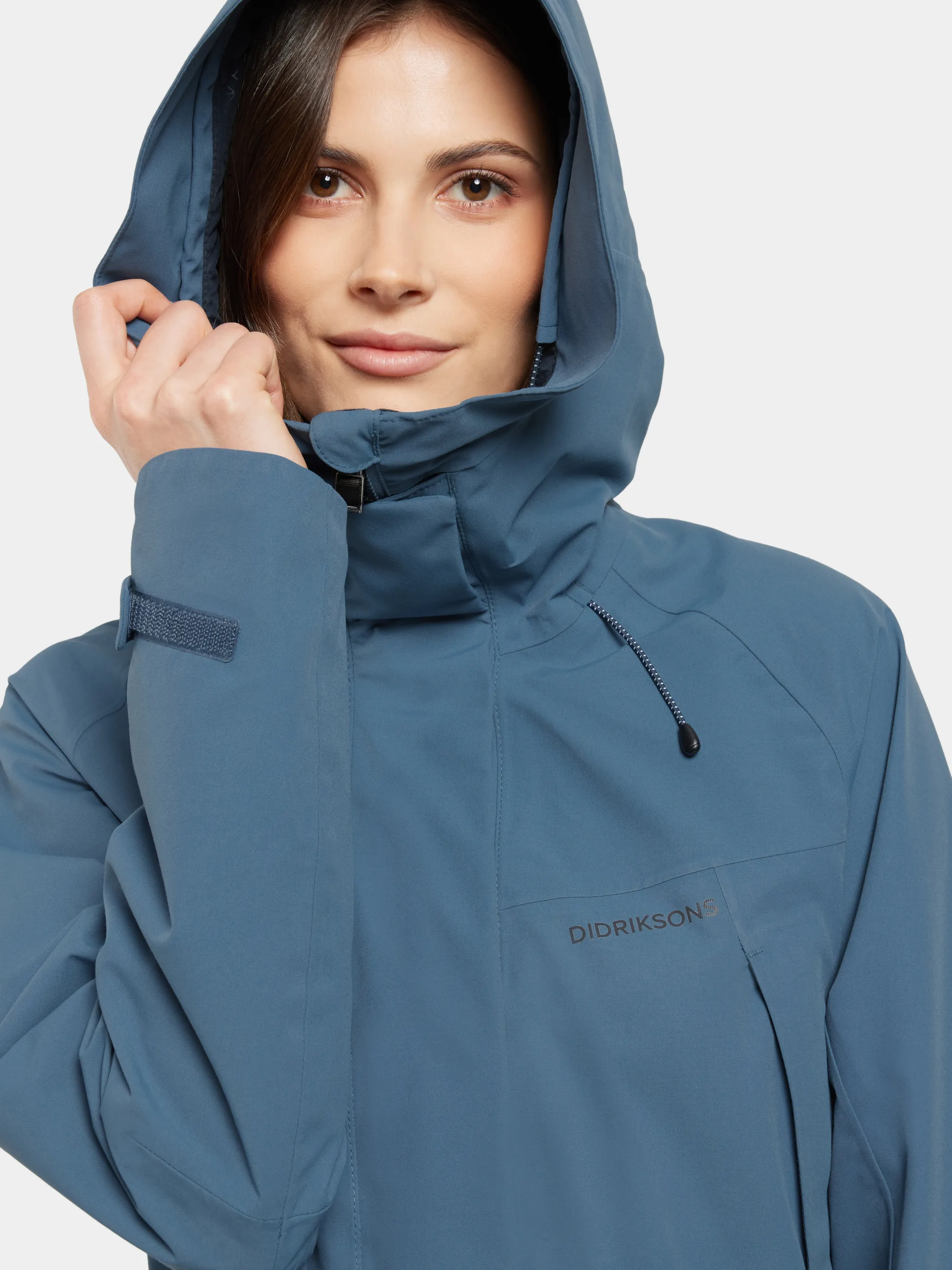Didriksons Women's Ilma Parka 8 True Blue