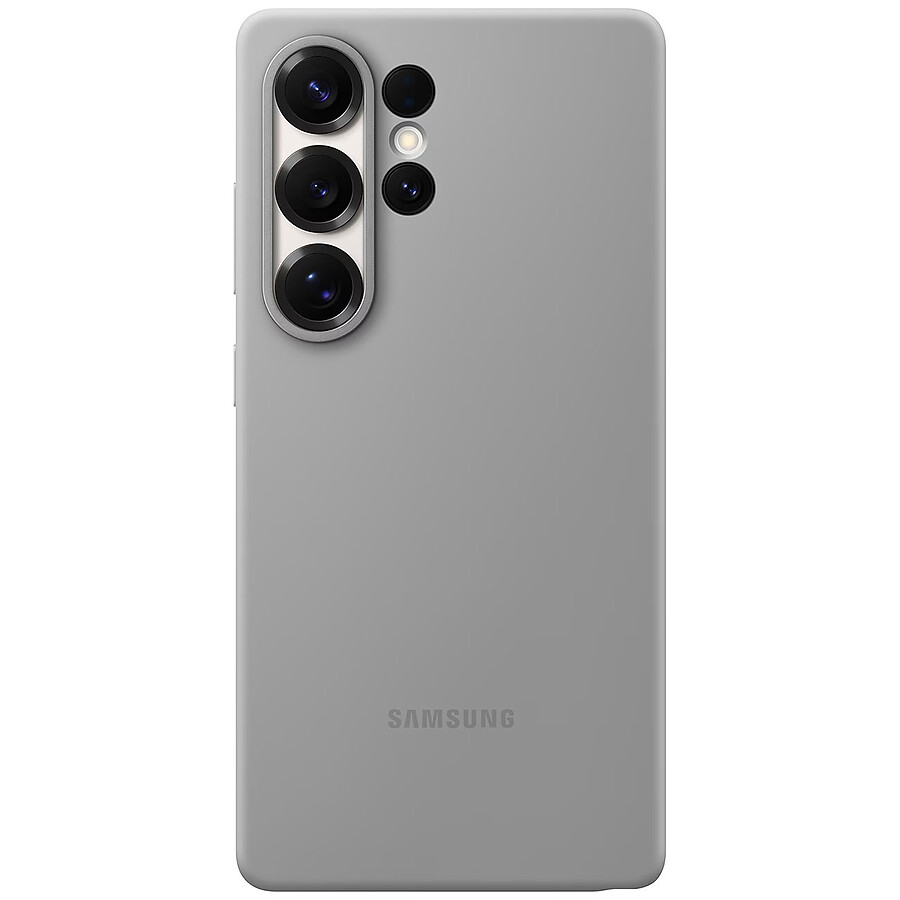 Samsung coque Silicone Gris - Galaxy S25 Ultra