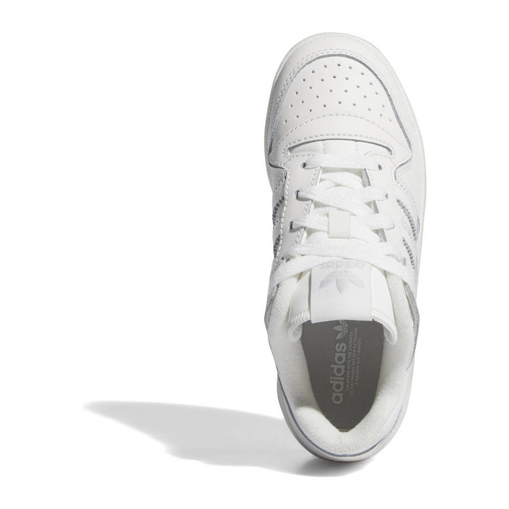 Forum Low sneakers wit/lichtgrijs
