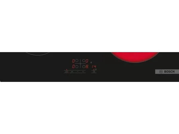 Bosch Serie 4 PKE611BB2E, Sort, Indbygget, 60 cm, Keramisk, Keramisk, 4 zone(s)