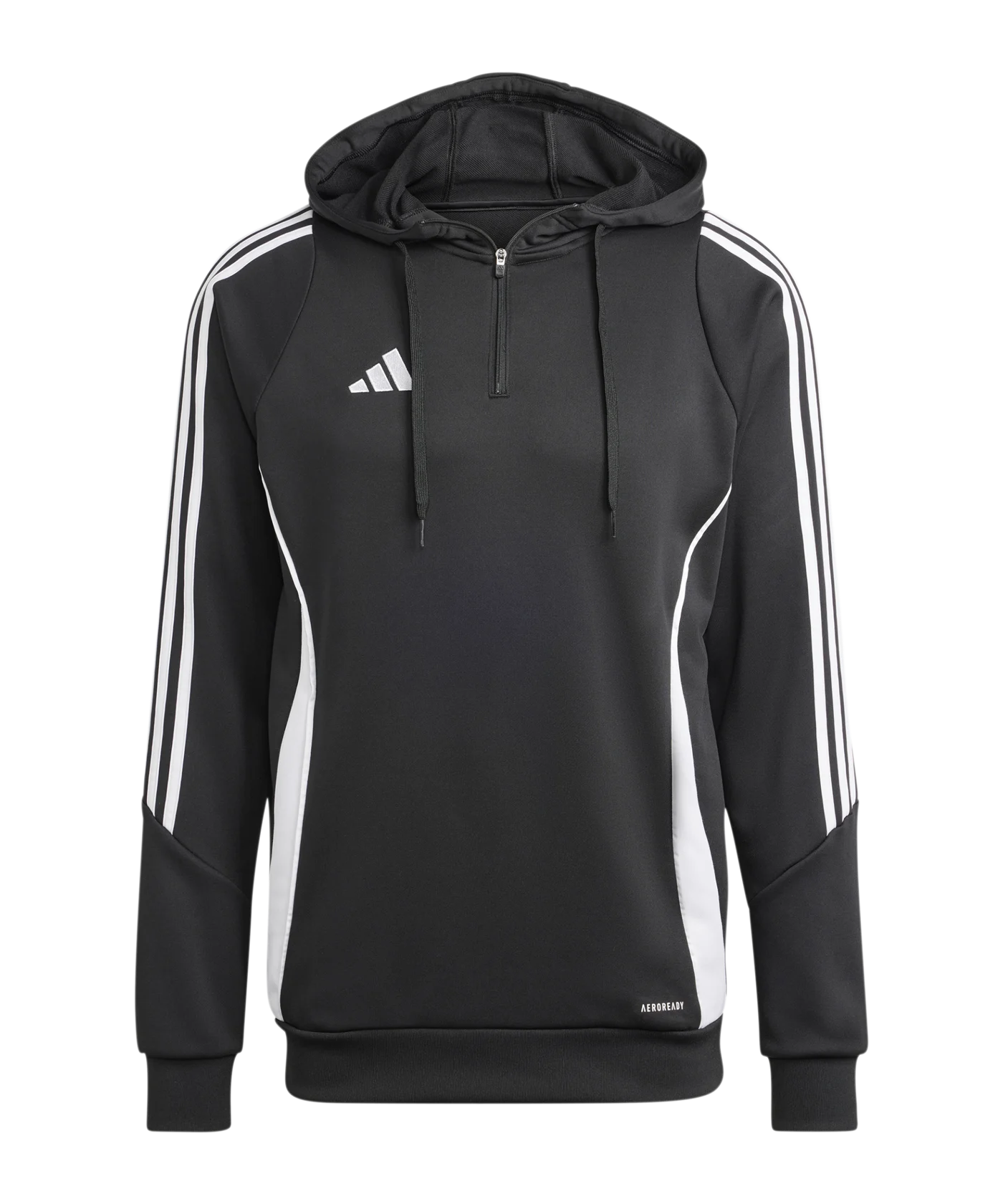 adidas Tiro 24 Hoody Schwarz Weiss