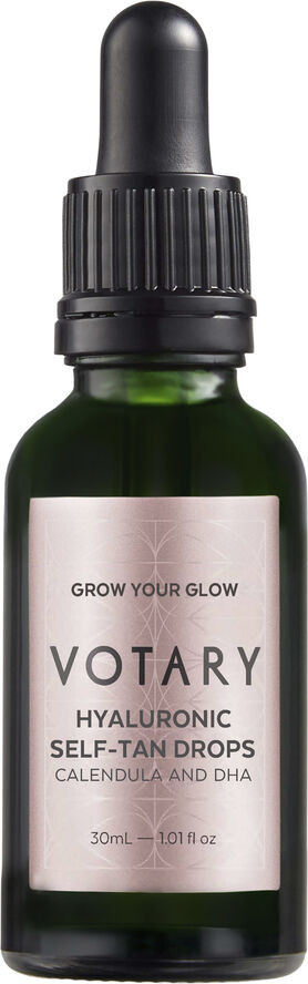 VOTARY VOTARY Hyaluronic Self-Tan Drops, Calendula and DHA - 30 ml