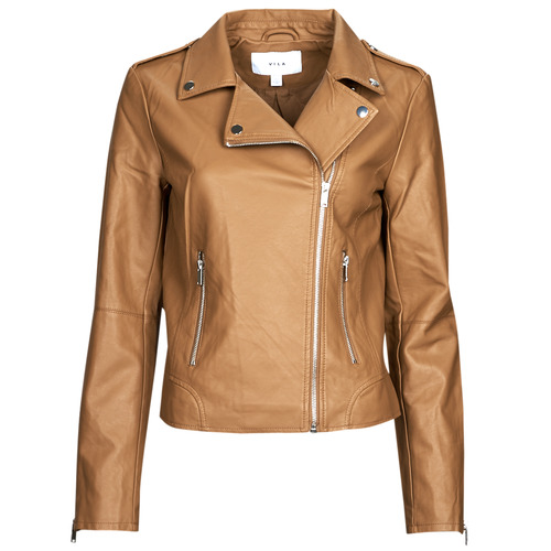 Vila - VICARA COATED JACKET - Marron