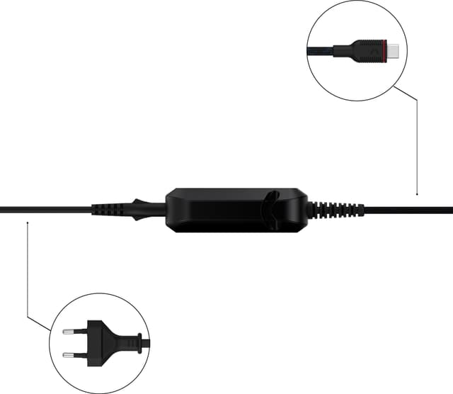 Unisynk 65W USB-C oplader til bærbar computer