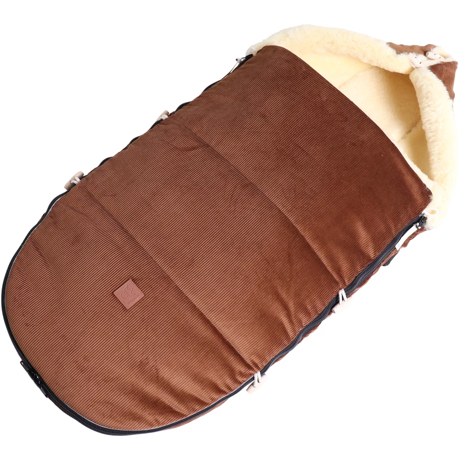 Kaiser Winterfußsack FILIUS CORD brown