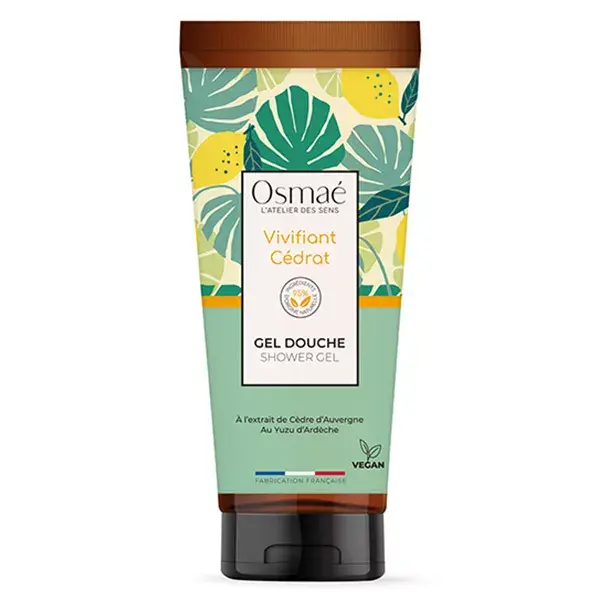 Gel de Banho Revigorante de Citrona OSMAE 200ml