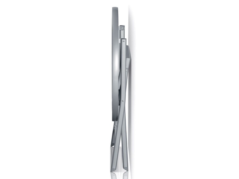Aluminium bijzettafel grijs