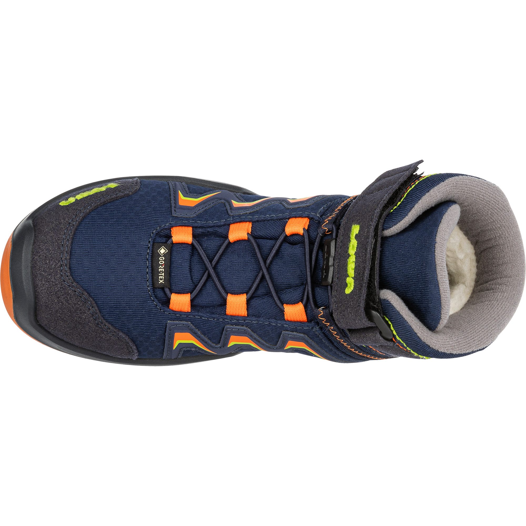 LOWA Maddox Warm GORE-TEX® Mid Winterstiefel Kinder navy