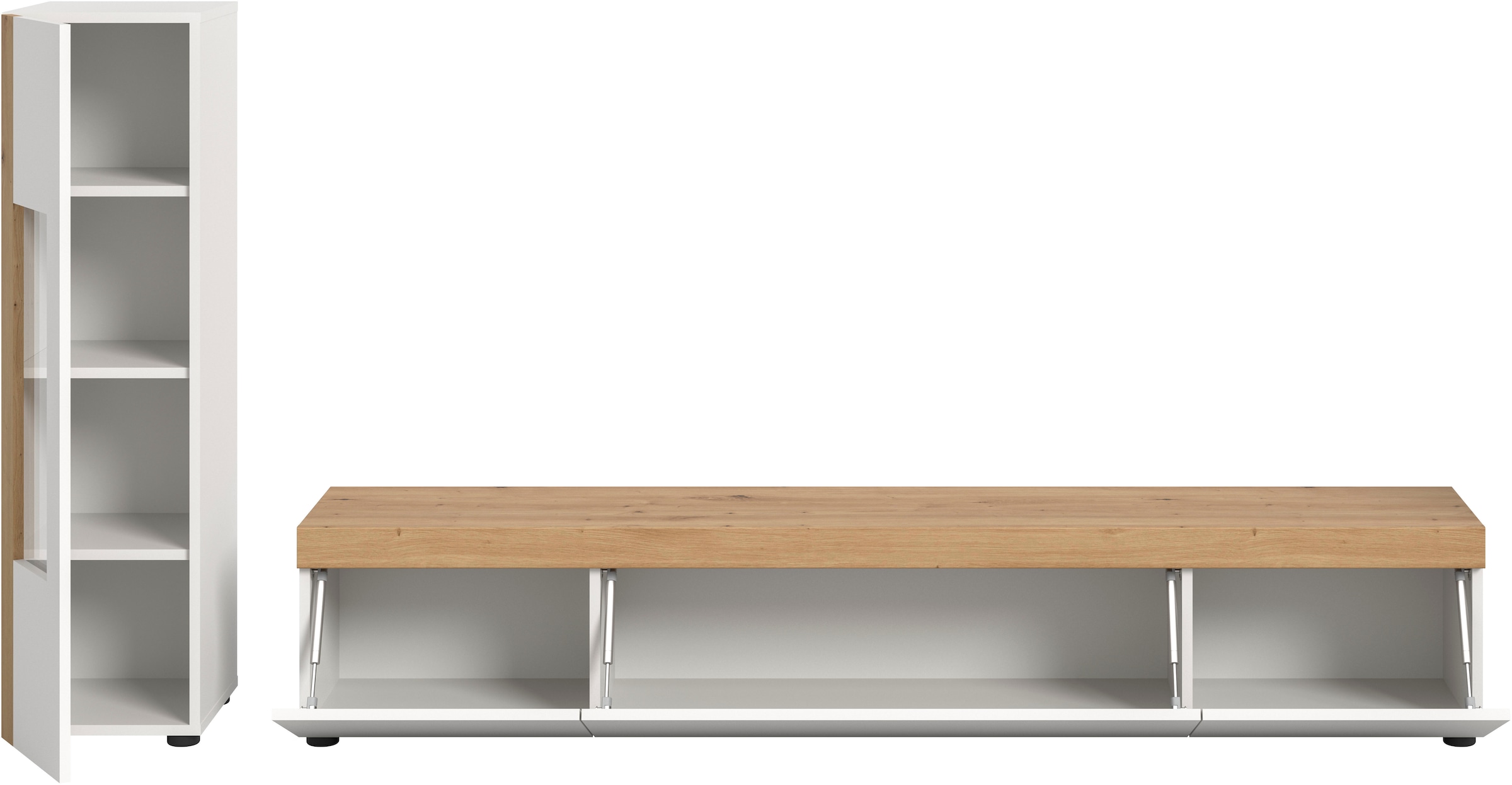 INOSIGN Wohnwand »Svala, Breite 180 cm, Wohnkombination« Set, 2 Stk. tlg.