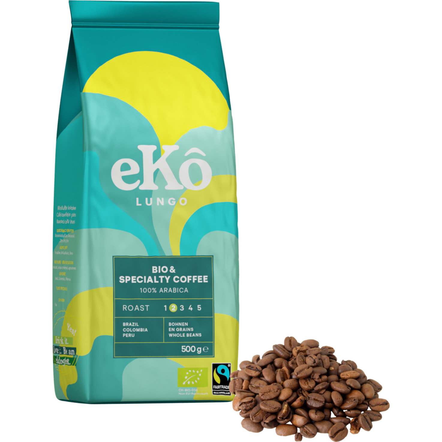 eKô Bio Lungo Bohnenkaffee