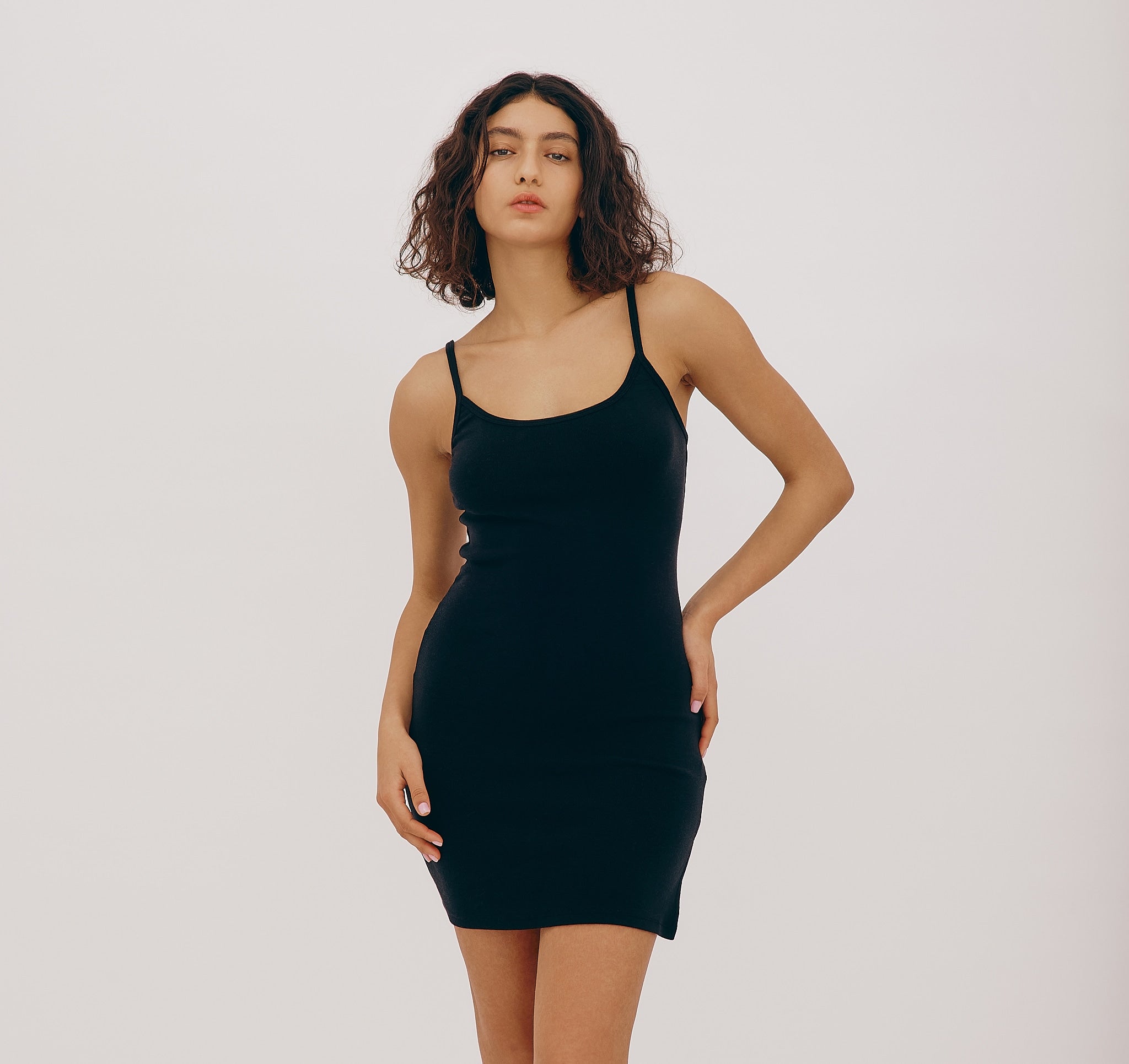 TENCEL™ LYOCELL<br>Soft Knit Slip Dress