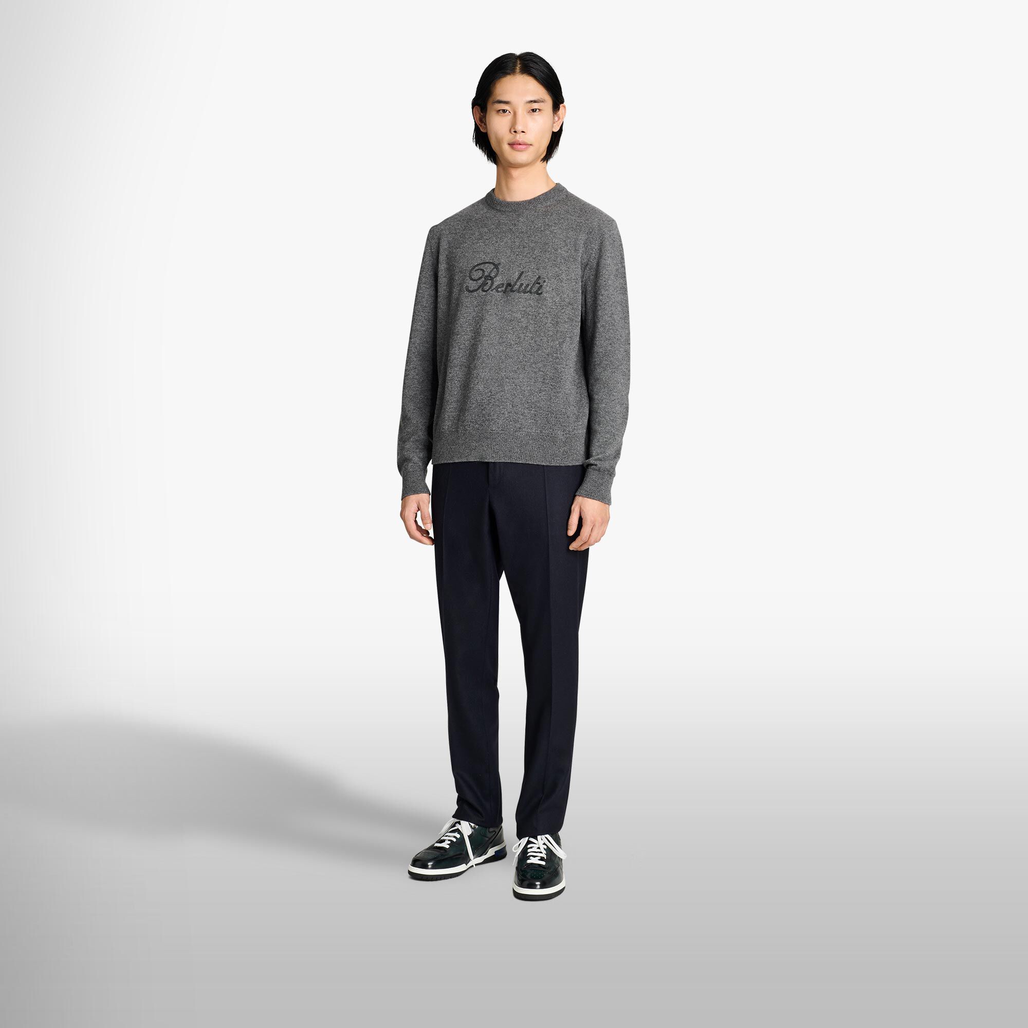 Pull En Cachemire Avec Broderie Thabor