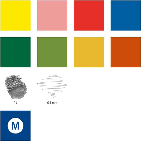 STAEDTLER® Blumen Aquarell Set