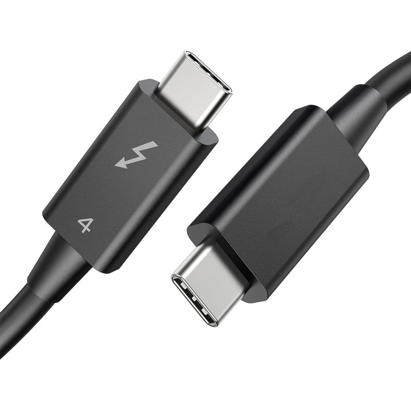 DLH DY-TU5385B câble USB 1 m USB C 40 Gbit/s 250 W Noir
