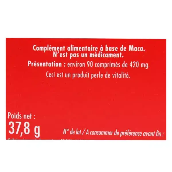 Superdiet Maca Orgânica 90 comprimidos
