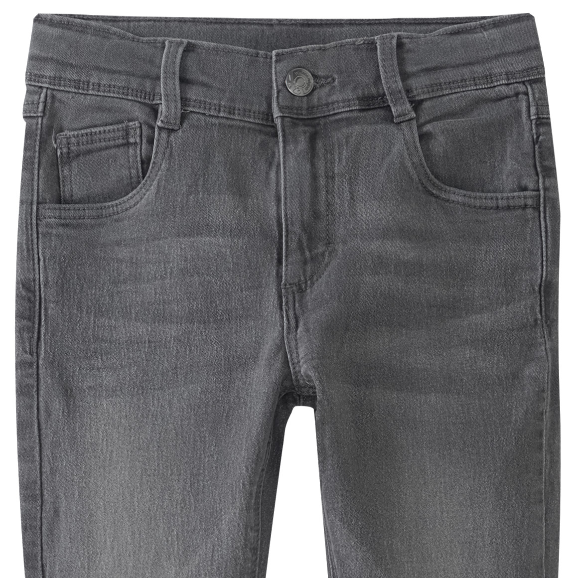 Famy Jungen Jeans im 5-Pocket-Style grau