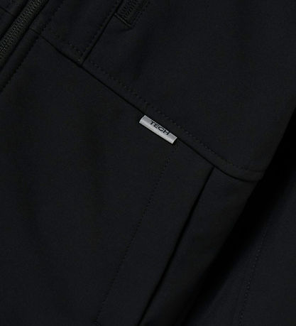Name It SoftShelljakke m. Fleece - Noos - NknAlfa08 - Sort