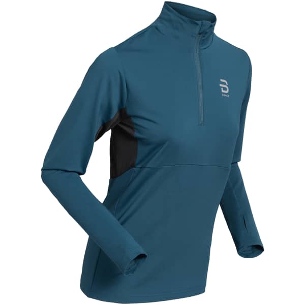 T-shirt running DAEHLIE LONG SLEEVE RUN W TEAL
