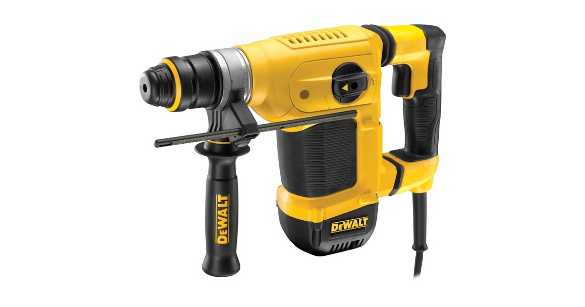DEWALTD25430K-QS SDS-Plus Beitelhamer 1000W  (Geel/zwart, Incl. draagkoffer)
