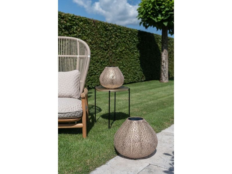 STT Laterne Solar Antic Lantern Jade L, Beige Solarleuchte zum Aufstellen