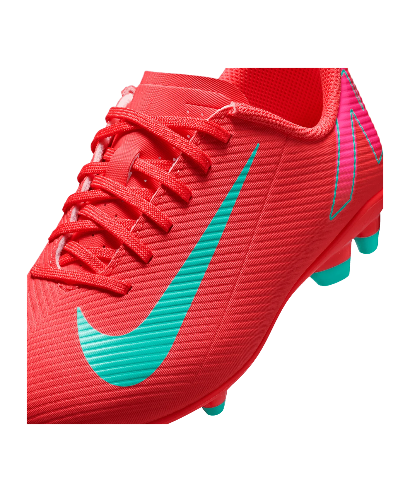 Nike Jr Air Zoom Mercurial Vapor XVI Club MG Mad Energy Kids Rot F800