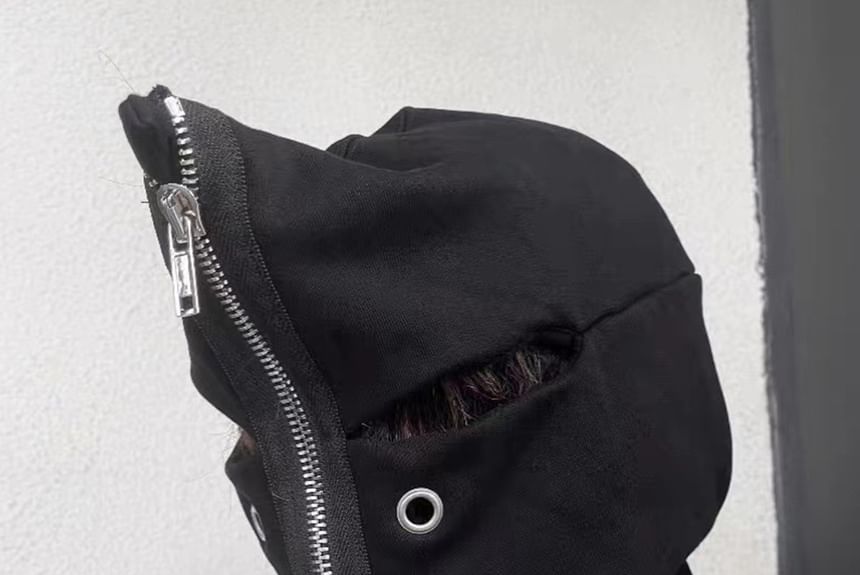 DragonRoad - Effen hoodie met rits