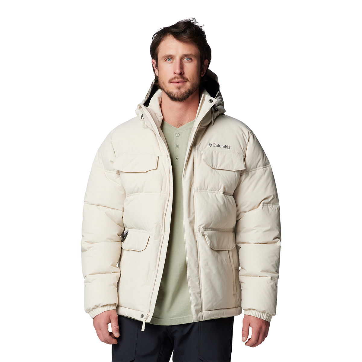 Columbia Landroamer Puffer fiberjakke, herre (Dark Stone)