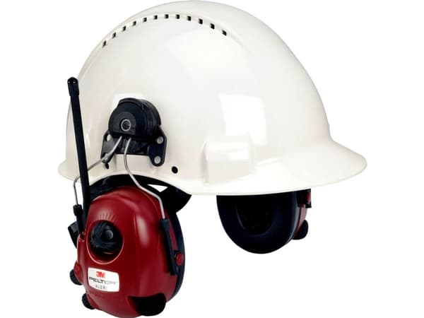 3M PELTOR Alert M2RX7P3E2-01, Hodebånd, Hjelm, Rød, 30 dB, Koblet med ledninger (ikke trådløs), Batteri, 70 timer
