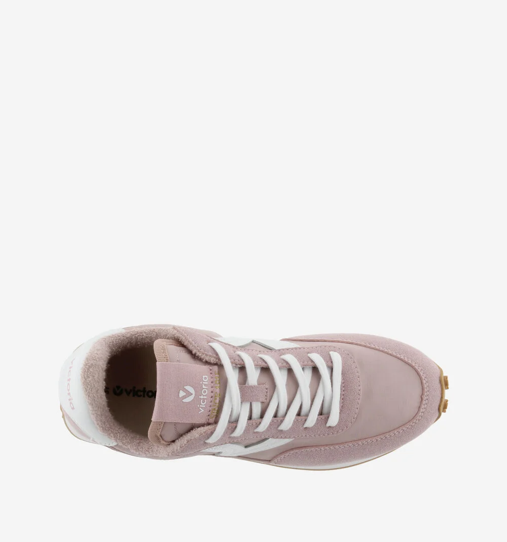 ASTRO NYLON MONOCHROME Baskets monochromes pour femme ROSA