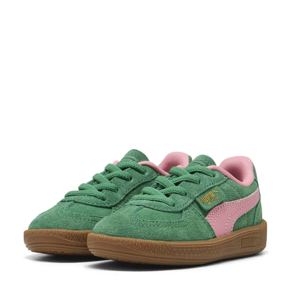 Puma Palermo AC sneakers groen/roze